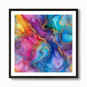 Abstract Painting 5 Art Print