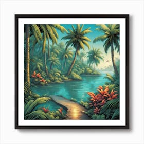 Tropical Paradise 1 Poster