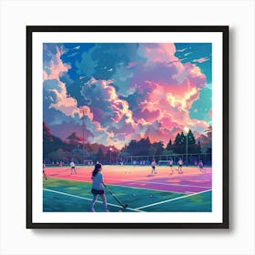 Cloudy Sky Art Print