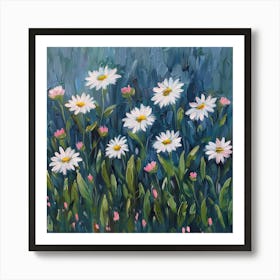 Daisies 16 Art Print