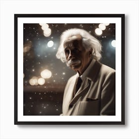 Albert Einstein Art Print