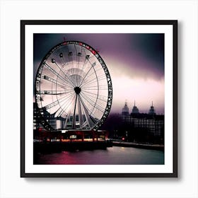 London Eye Art Print