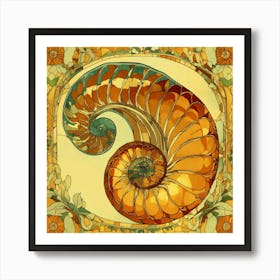 Nautilus Shell 1 Art Print