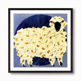 The Sheep Square Art Print