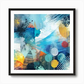 Abstract Painting 25 Art Print