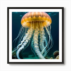Jellyfish 8 Art Print