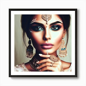 Exotic Beauty Artwork 142 Art Print