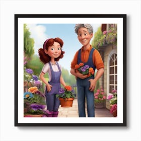 Gardener'S Wife Art Print