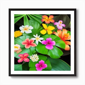 Flowers 4 ( Fromhifitowifi ) Art Print