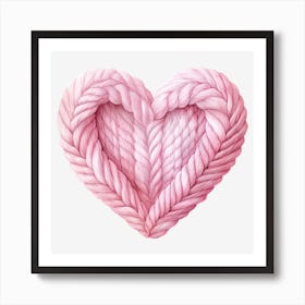 Heart Of Yarn 19 Art Print