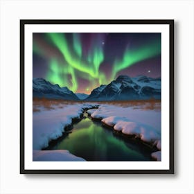 Aurora Borealis 188 Art Print