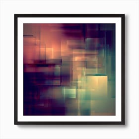 Modern Art Abstract Painting 3 Poster