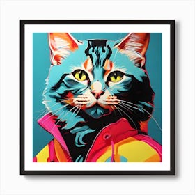 Kitty Cat Art Print