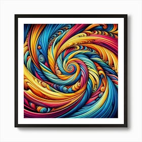 Abstract Painting 24 Art Print