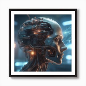 Cyborg 110 Art Print