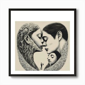 'Love' 1 Art Print