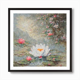 A Painting That Expresses Purity (2) (1) Art Print