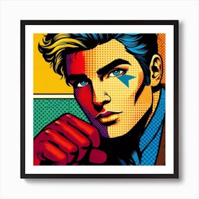 Pop Man Art Print