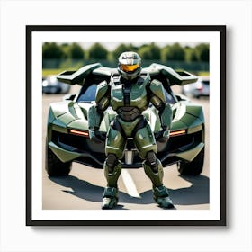 Halo Master Chief 5 Art Print