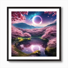 Cherry Blossoms 51 Art Print