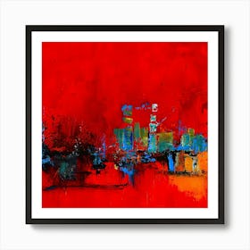 Abstract By Aditya 1 Art Print