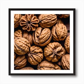 Walnuts 9 Art Print