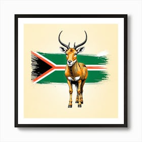 Kenyan Antelope Art Print