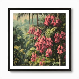 Flora Of The Tropics Art Art Print