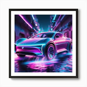 Car Art 256 Art Print