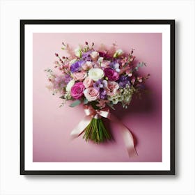 Bouquet Of Flowers 6 Art Print