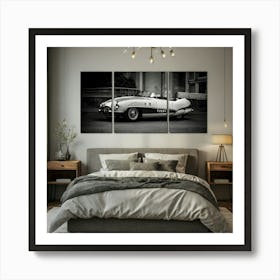 Classic Sports Car Art Print