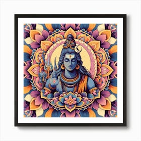 Lord Shiva 47 Art Print