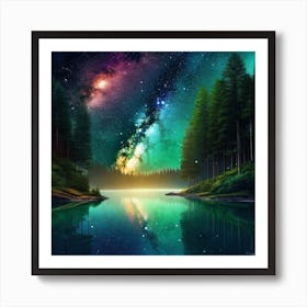 Milky Way 38 Art Print