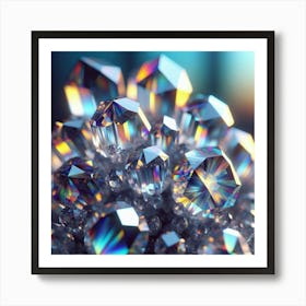 Crystals Stock Videos & Royalty-Free Footage Art Print