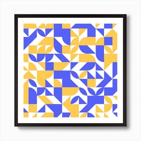 Geometric Pattern Art Print