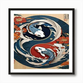 Yin Yang 3 Art Print