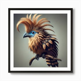 Bird On A Branch 7 Art Print