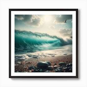 Ocean Wave 9 Art Print