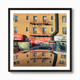 Brooklyn Graffiti Art Print