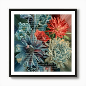 Flowers In The Vase Art Print