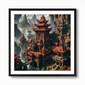 Ciudad De Mongoles Art Print