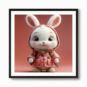 Cute Bunny 19 Art Print