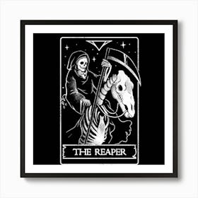 The Reaper - Death Evil Skull Gift 1 Art Print