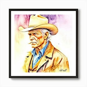 FM-73 THE COWBOY Art Print