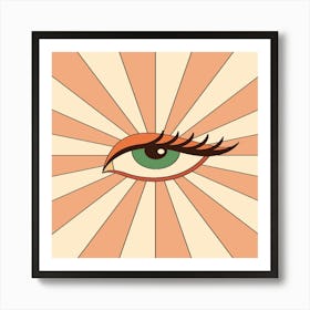 Eye Of God 1 Art Print