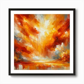 Abstract Painting 2 Art Print