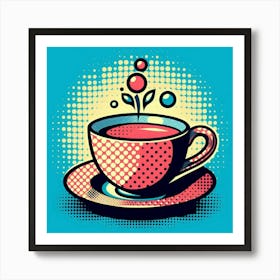 Tea Art 317 Art Print