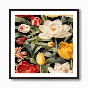 Tulips 14 Art Print