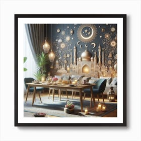 Islamic Interior Art Print