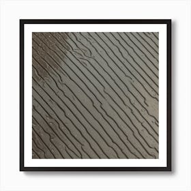 Raindrops On A Concrete Floor Art Print